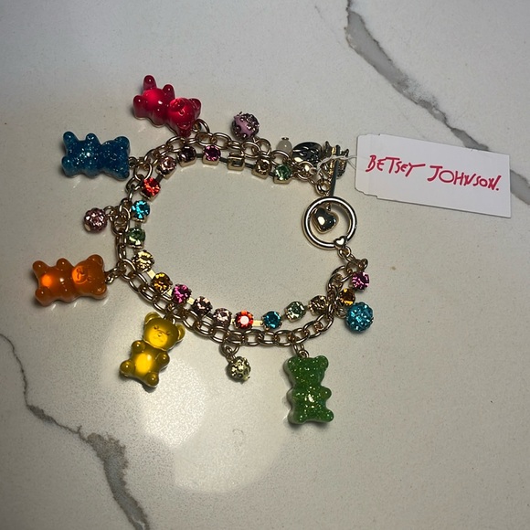 Betsey Johnson Gummy Bear Fireball Bracelet NWT - Picture 13 of 13